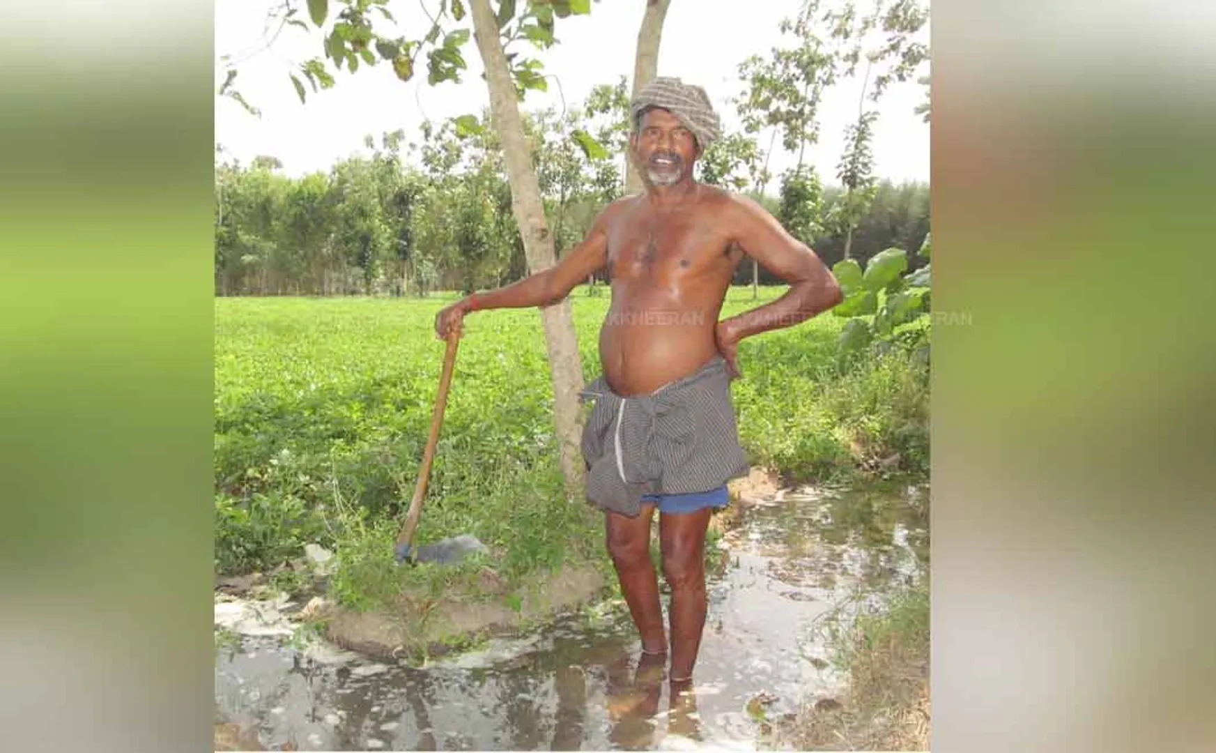 Neduvasal farmer who chased away ONGC officials