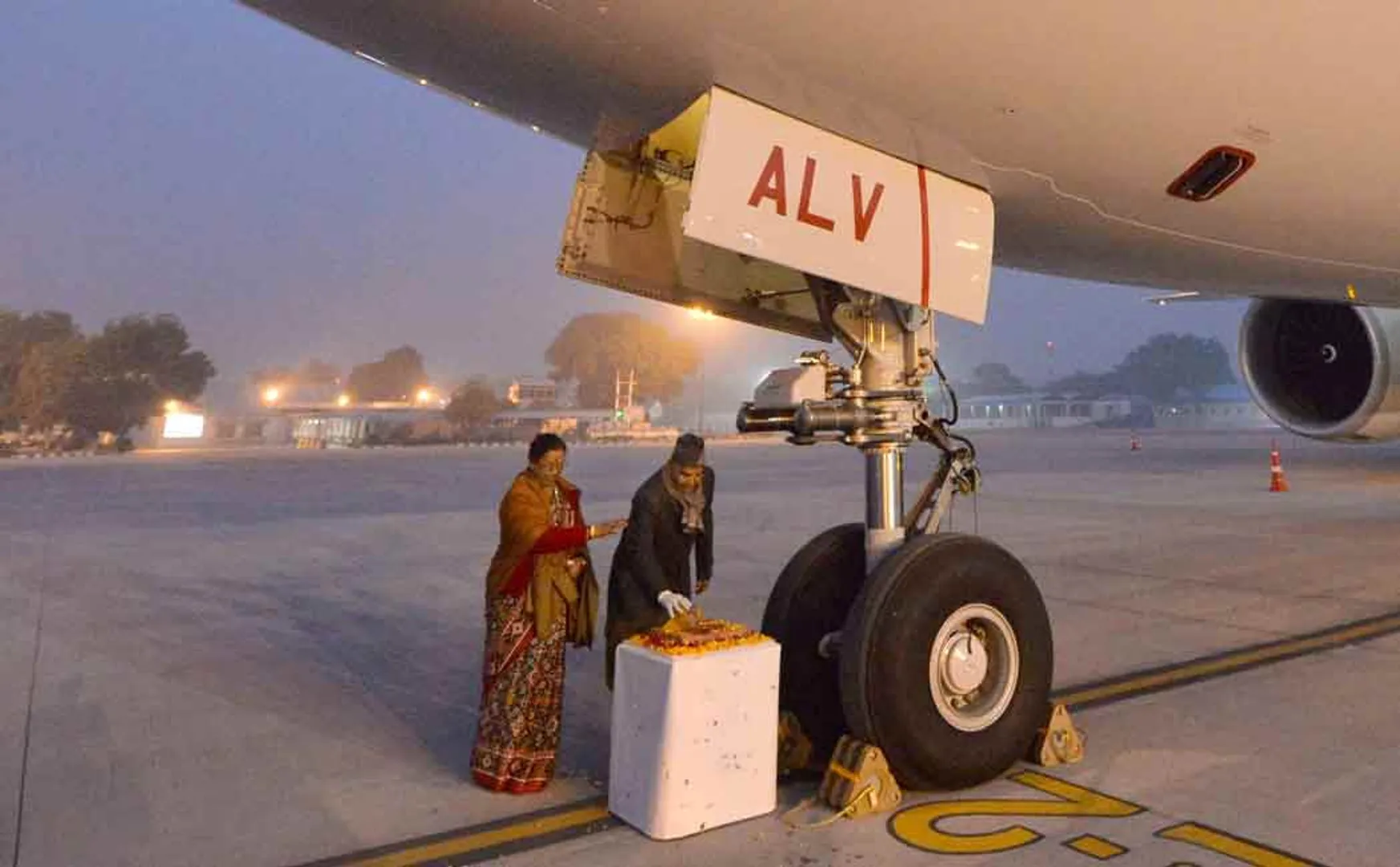 ramnath kovind visits chennai in new air india one flight