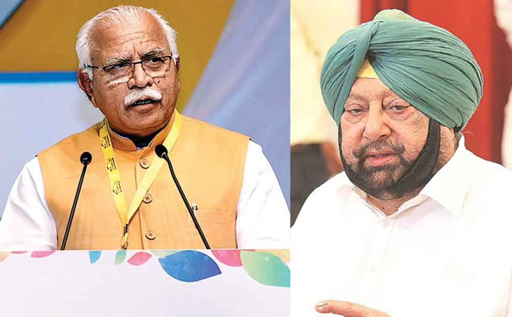 manoharlal khattar reply to amrinder singh in farmers rally issue