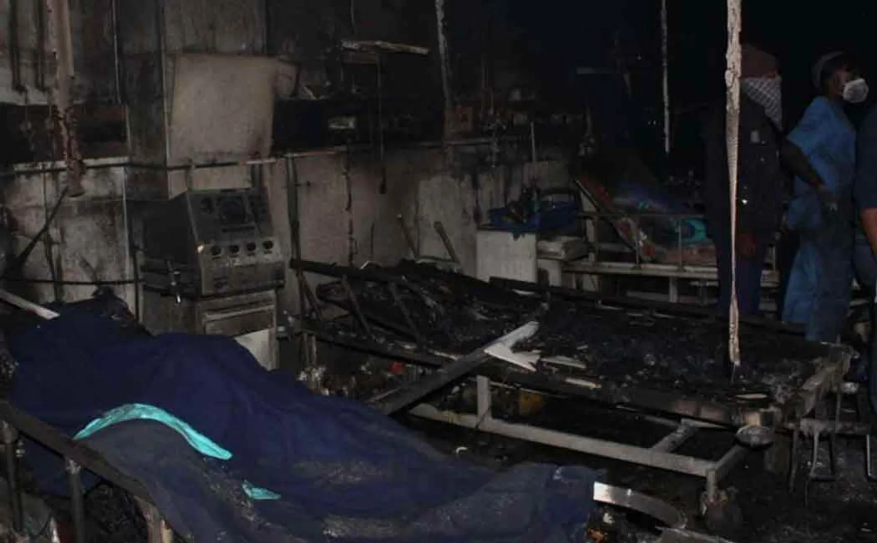 fire accident at rajkot corona hospital