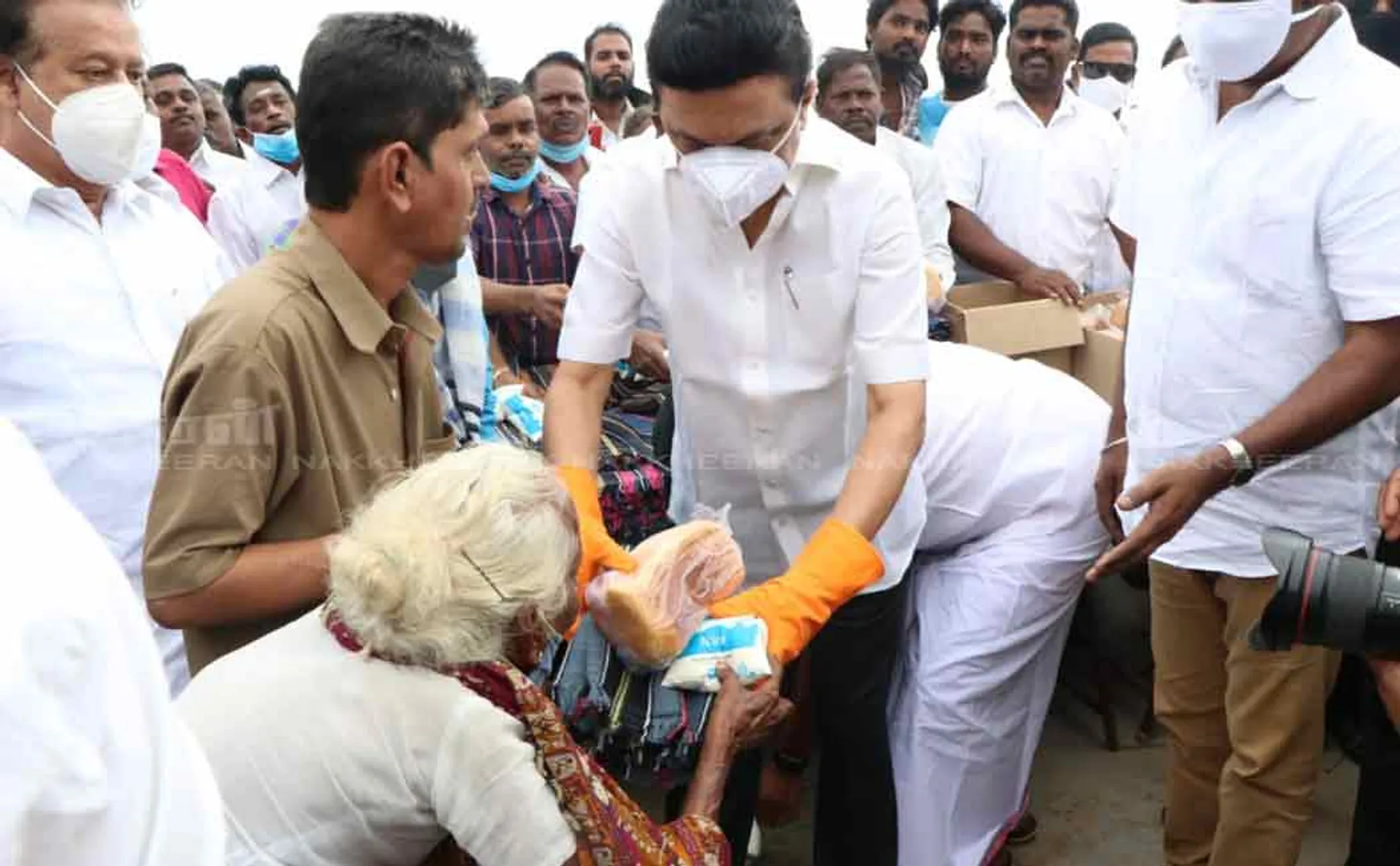 DMK provides monsoon assistance to fishing community in Chennai 
