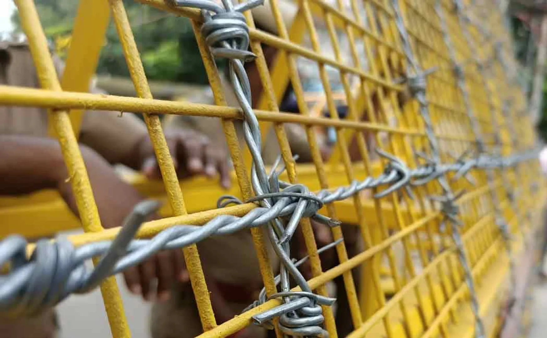 Workers who tried to blockade the coimbatore  Collector Office ...