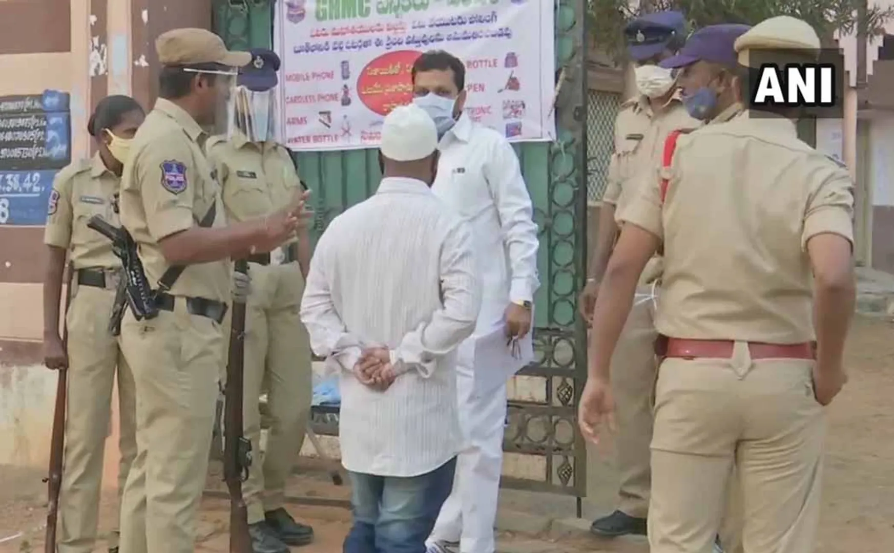 GREATER HYDERABAD MUNICIPAL CORPORATION ELECTION POLLS 