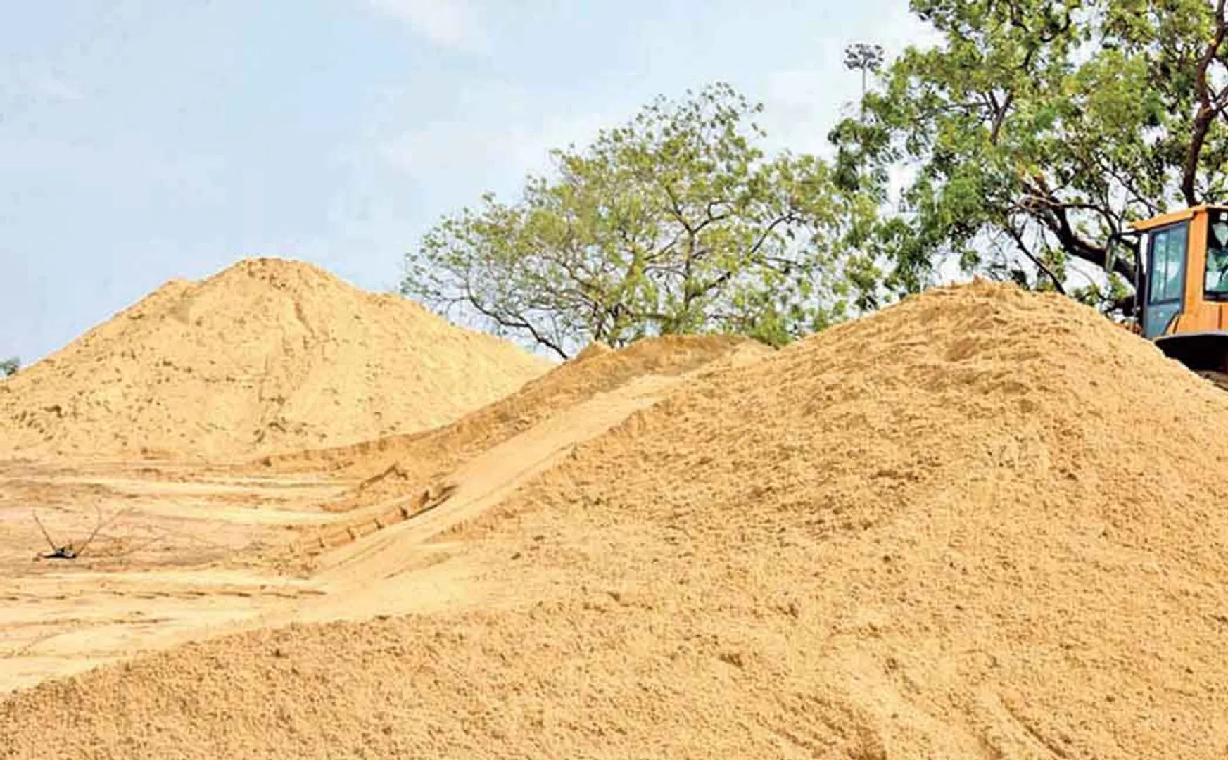 sand price President of the Tamil Nadu Sand Lorry Owners Association