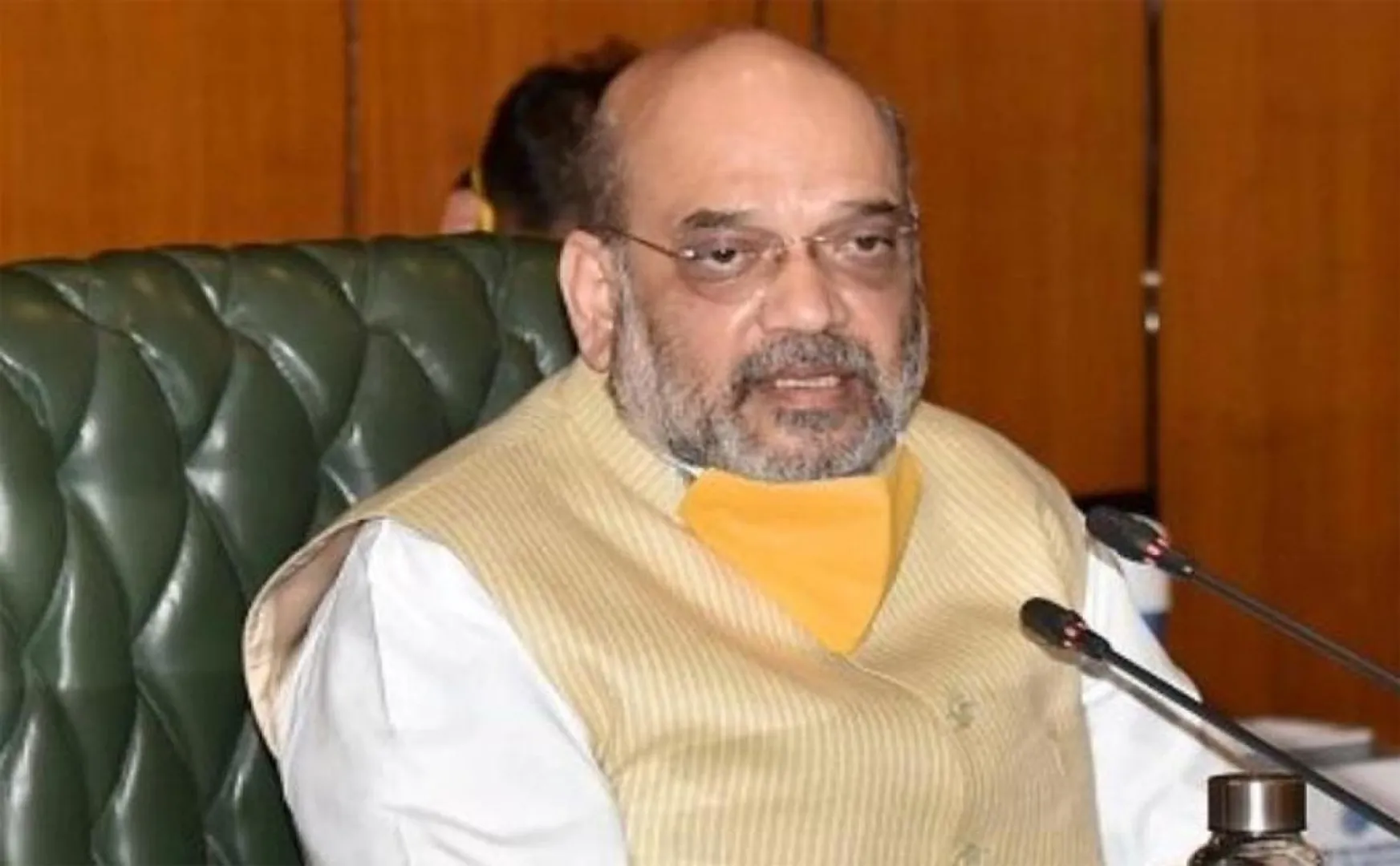 union home minister spoke with amit shah 