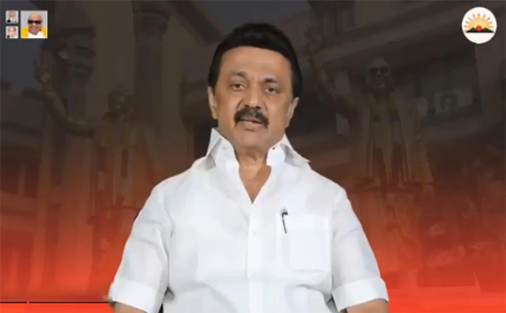 dmk mk stalin announced delhi farmers 