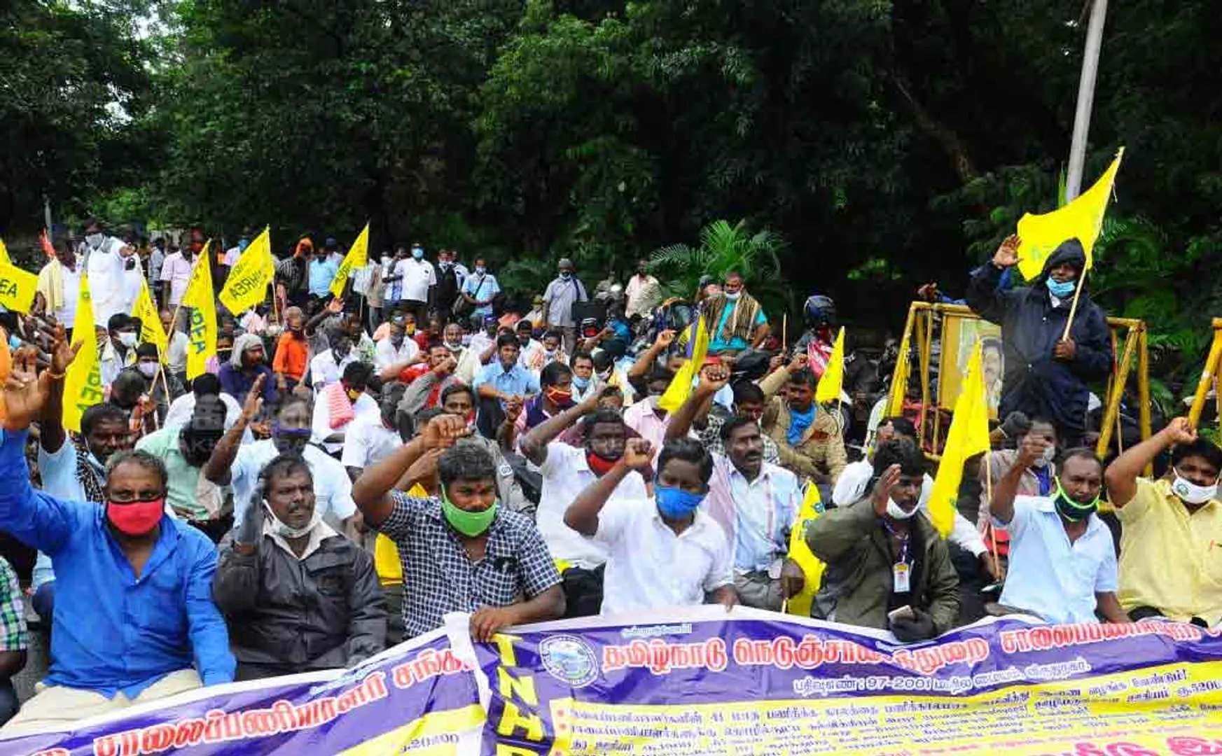 ‘Road maintenance work should not be privatized’ Road Workers Union 