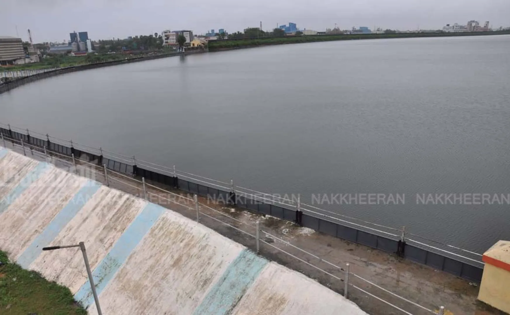 thiruvallur puzhal lake water opening for today 