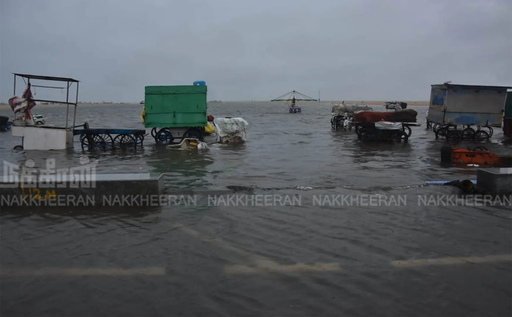 cyclone heavy rains agricultural land union government committee arrives tamilnadu 