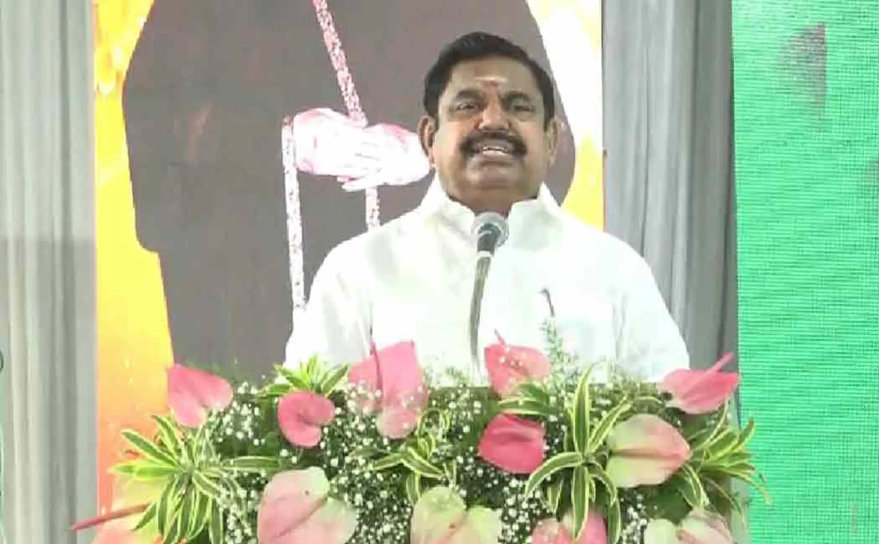 CM Edappadi palanisami addressed public madurai 