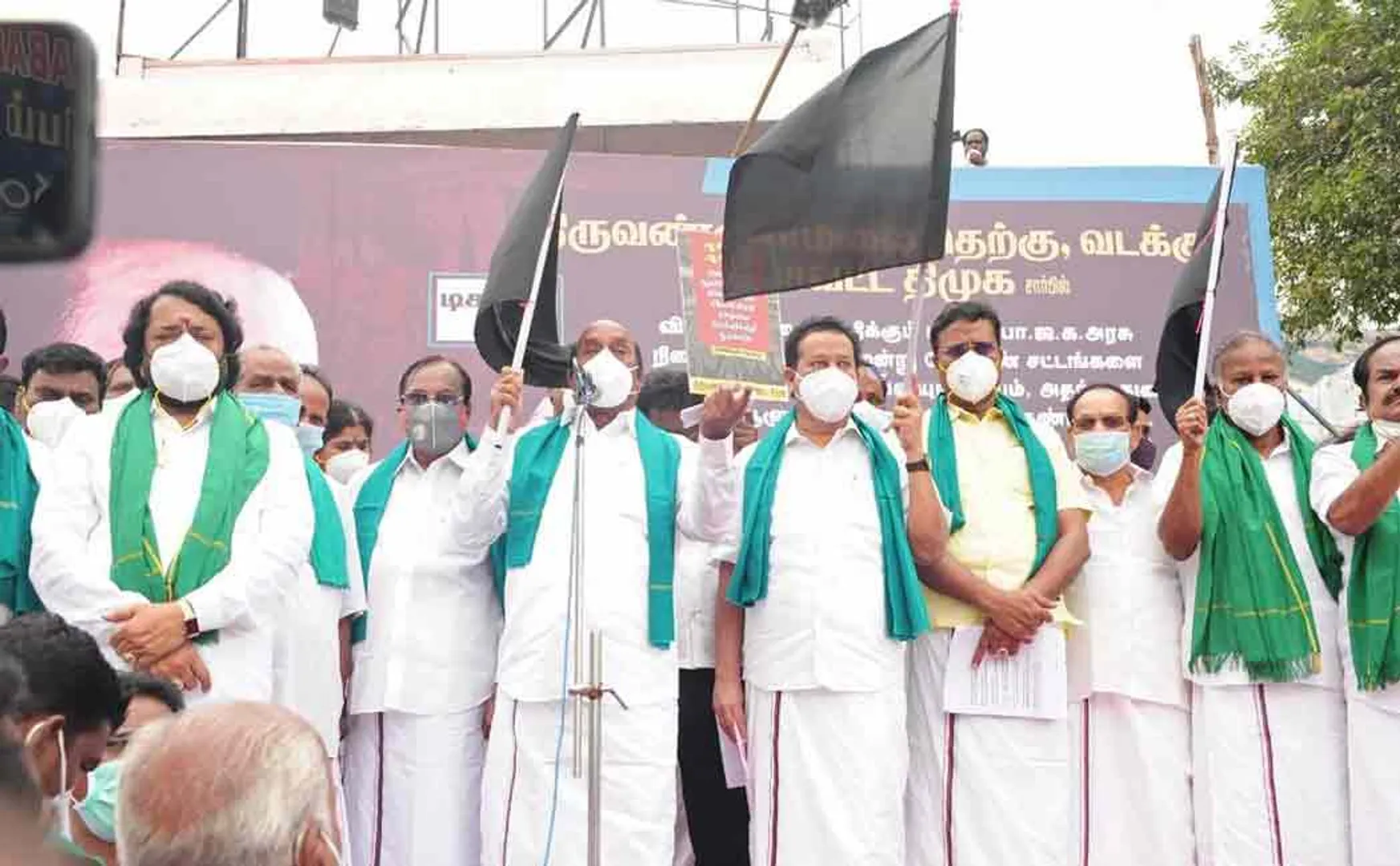 “Until the agriculture law is withdrawn,”- Ponmudi