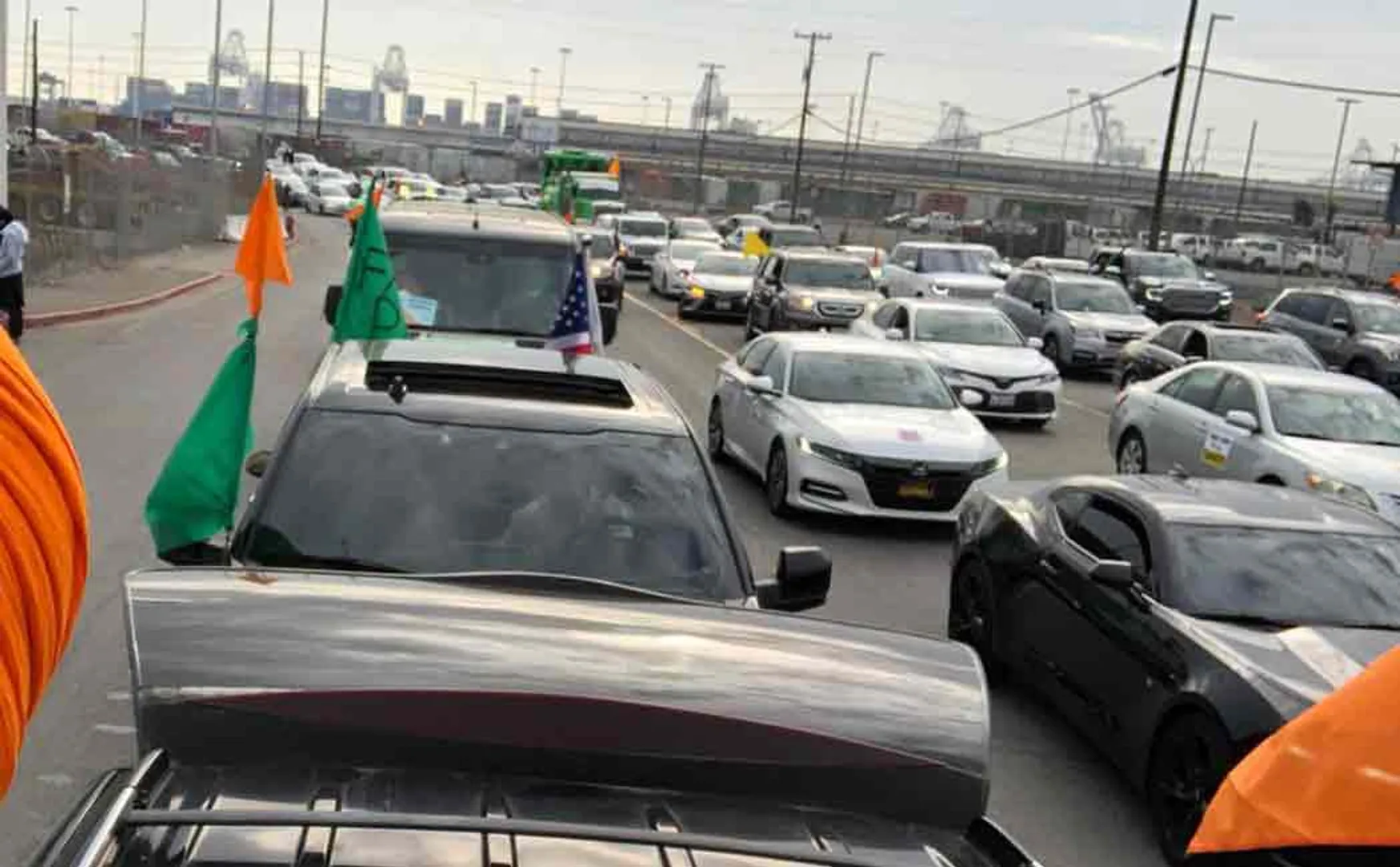 london and california supports indian farmers rally