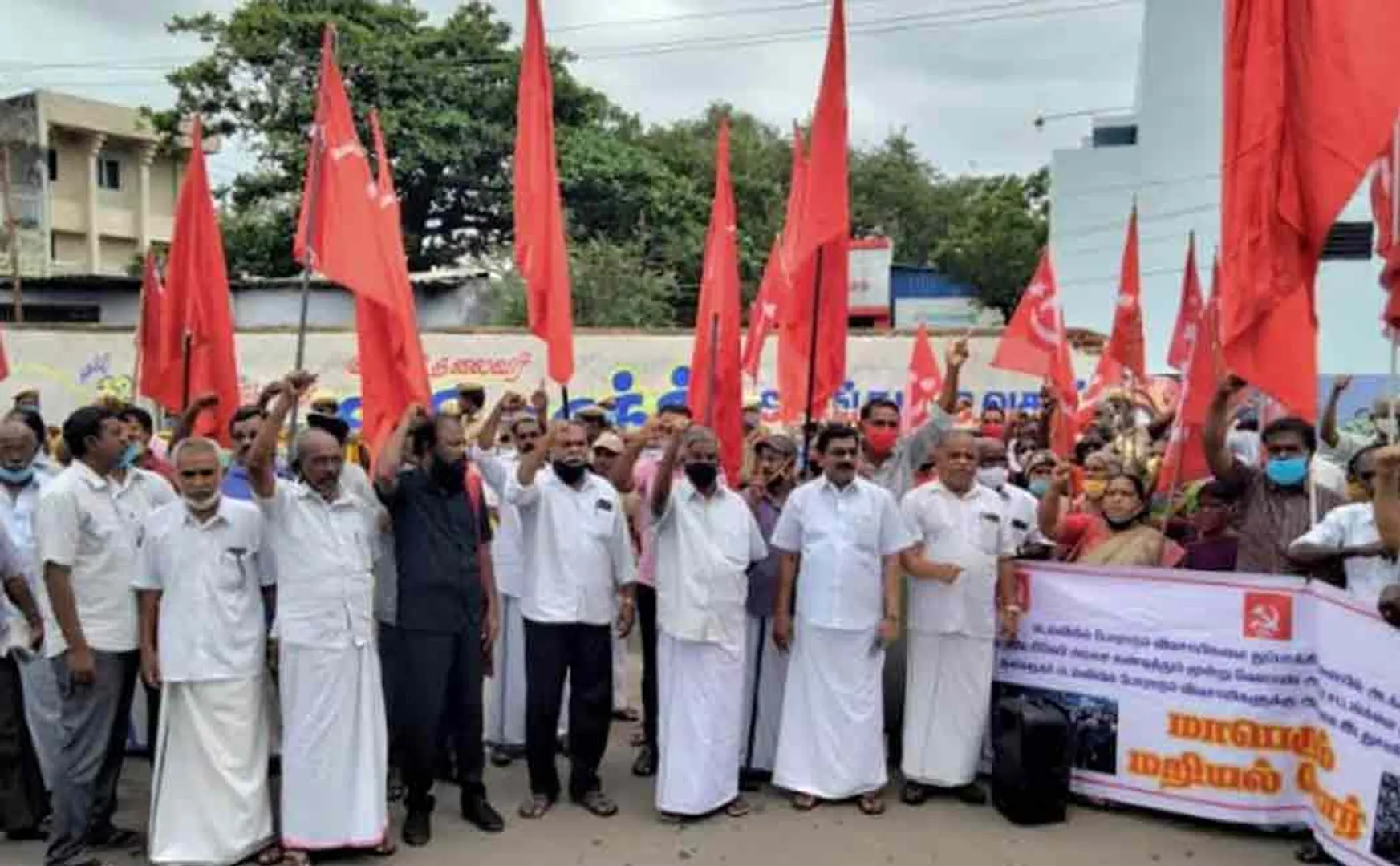 DMK and CPM kanyakumari 