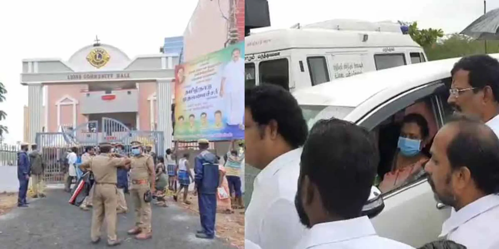  'Chief Minister is coming ... you cannot meet the people ...' dmdk Premalatha Vijayakanth who was detained!