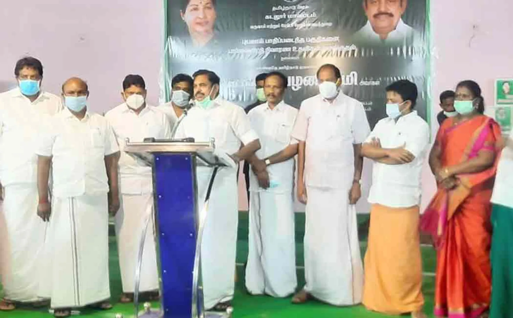 "Tamil Nadu government will provide compensation to farmers .." Chief Palanichamy
