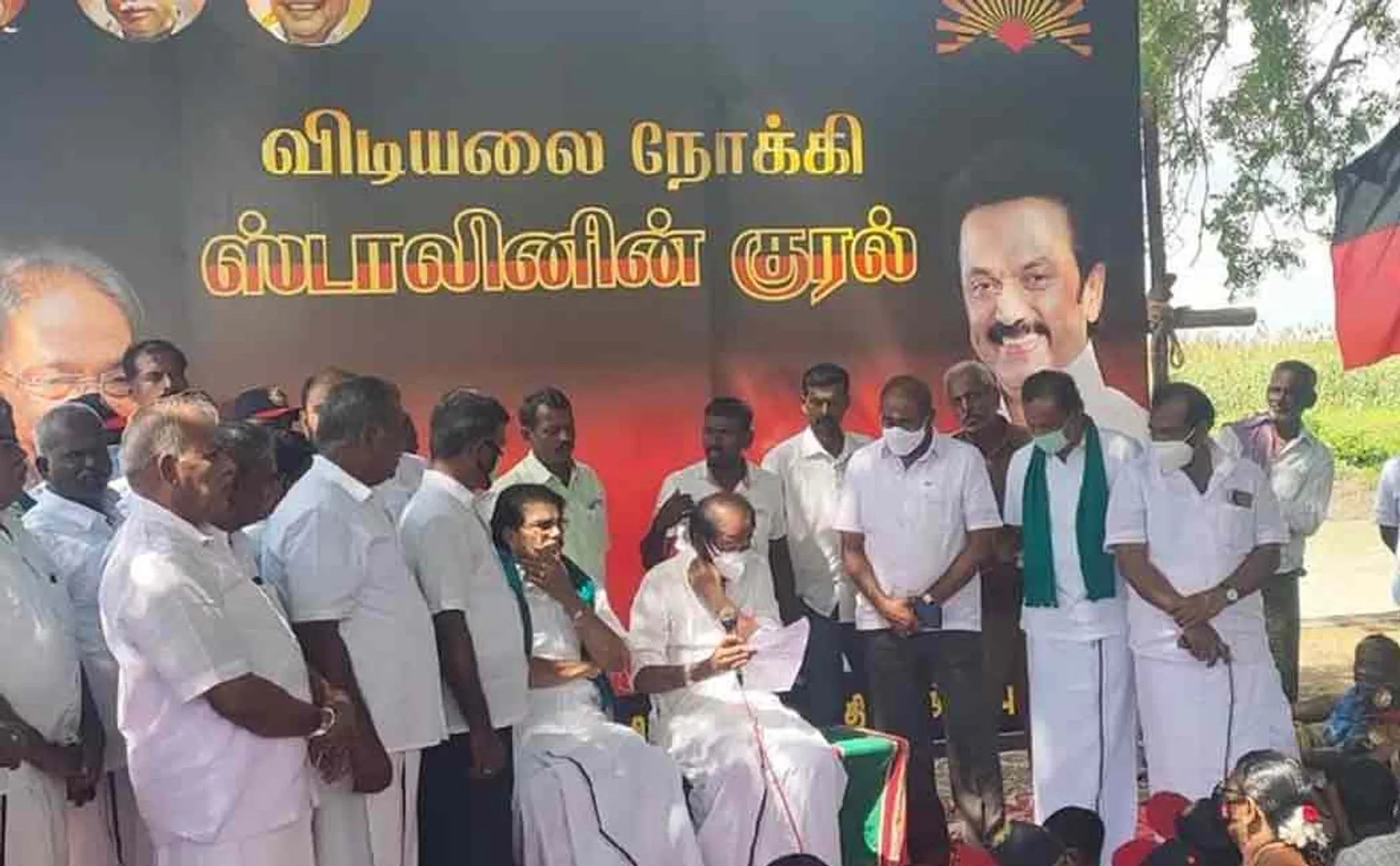 DMK Trichy siva election campaign in virudhunagar  