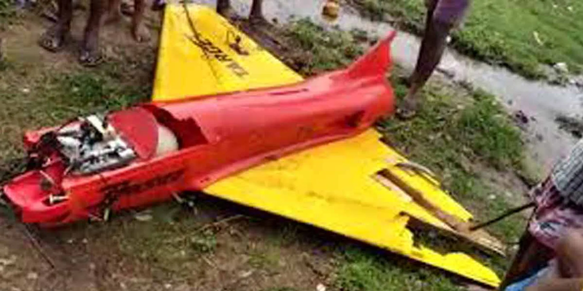 Unmanned aerial vehicle that landed for the second time ... fishing village in tension!