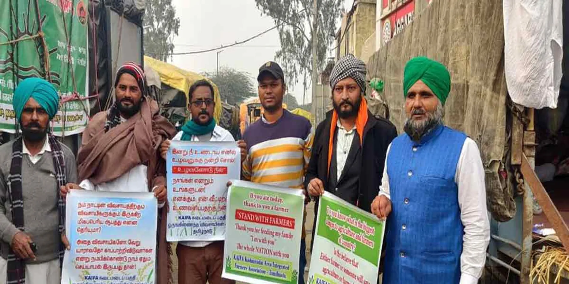 Delta farmers in Delhi struggle!