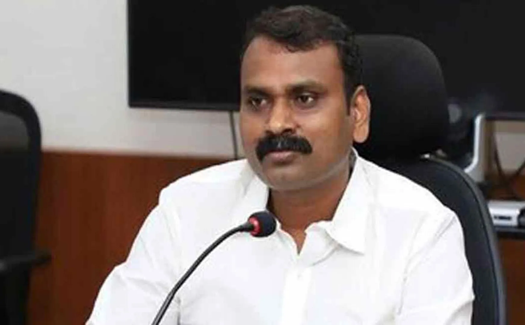 BJP LEADER L.MURUGAN PRESS MEET AT CHENNAI 