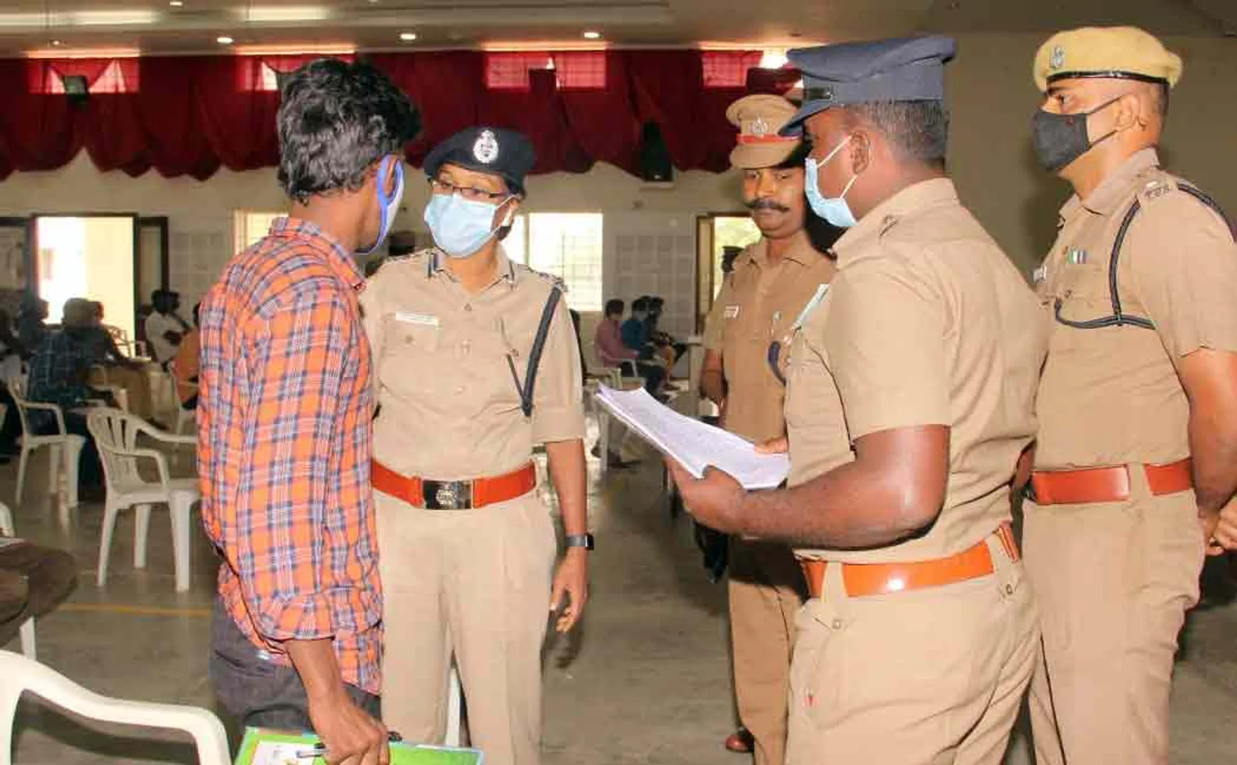 Written Test for cop vacancy 