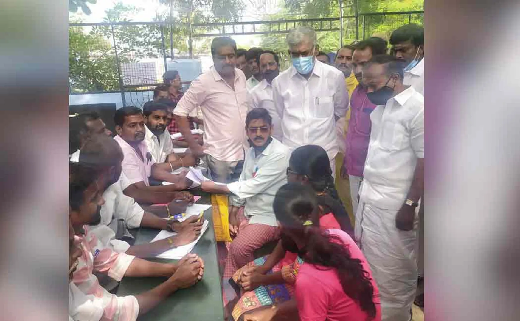 Special voter camp in Trichy ..