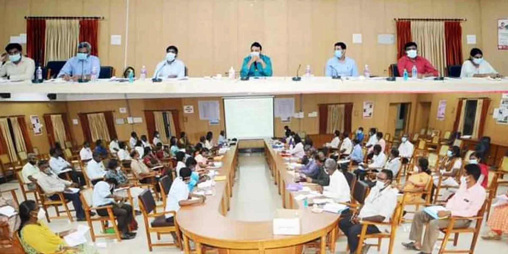 "Storm rain damage list preparation should be authentic" -District Collector Chandrasekara Sagamuri Instruction!