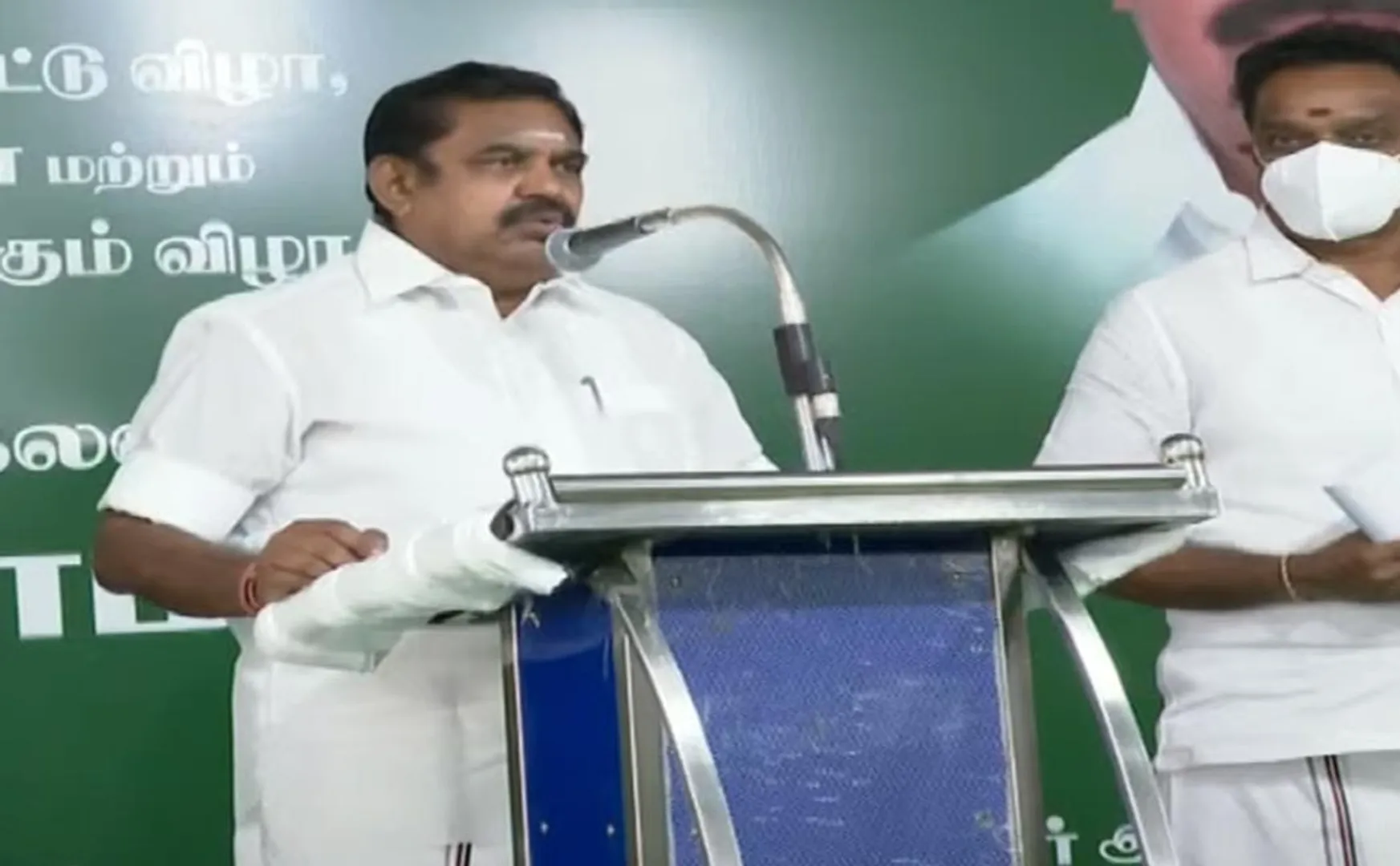 cm palanisamy pressmeet at karur 