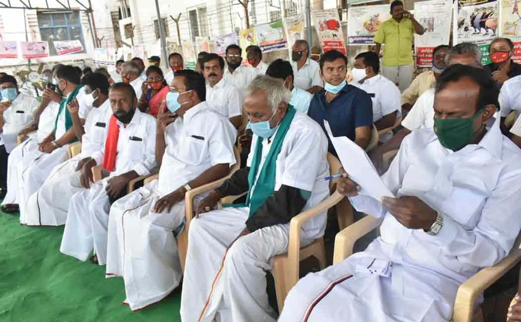 The struggle will continue ...! All India Farmers Struggle Coordinating Committee Waiting Struggle