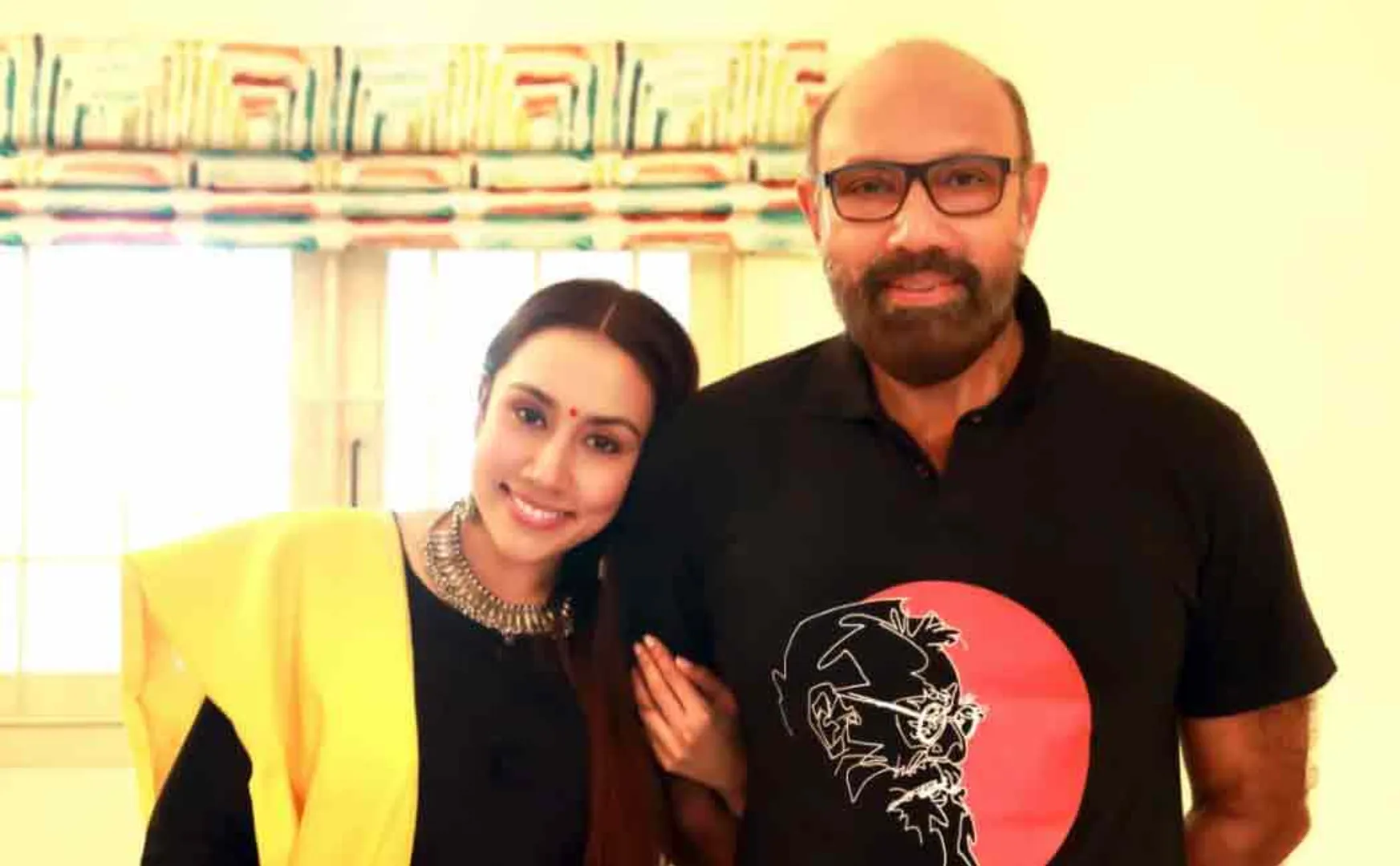 Sathyaraj campaigning for daughter in next election?