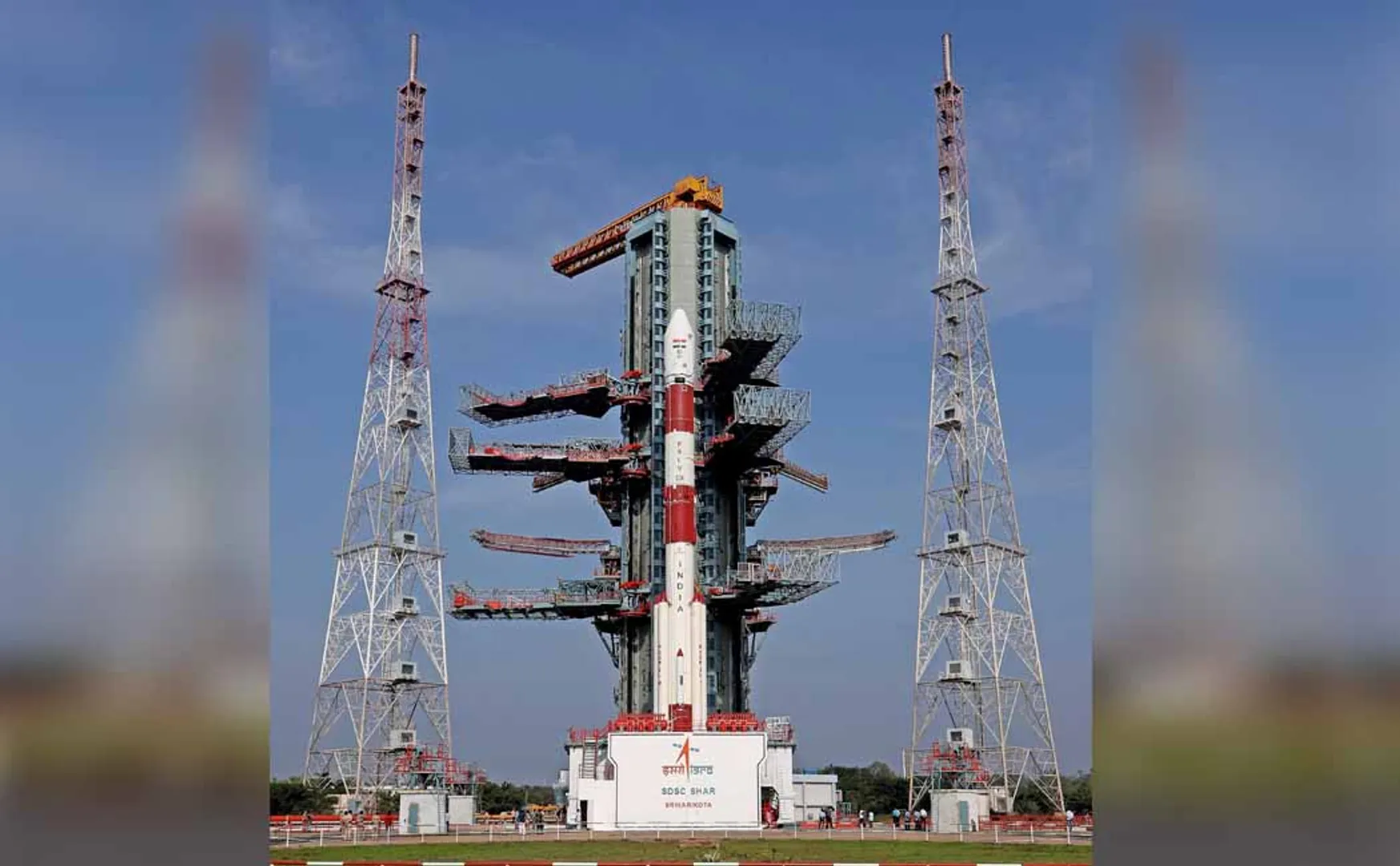 pslv c50 rocket launch for today evening 
