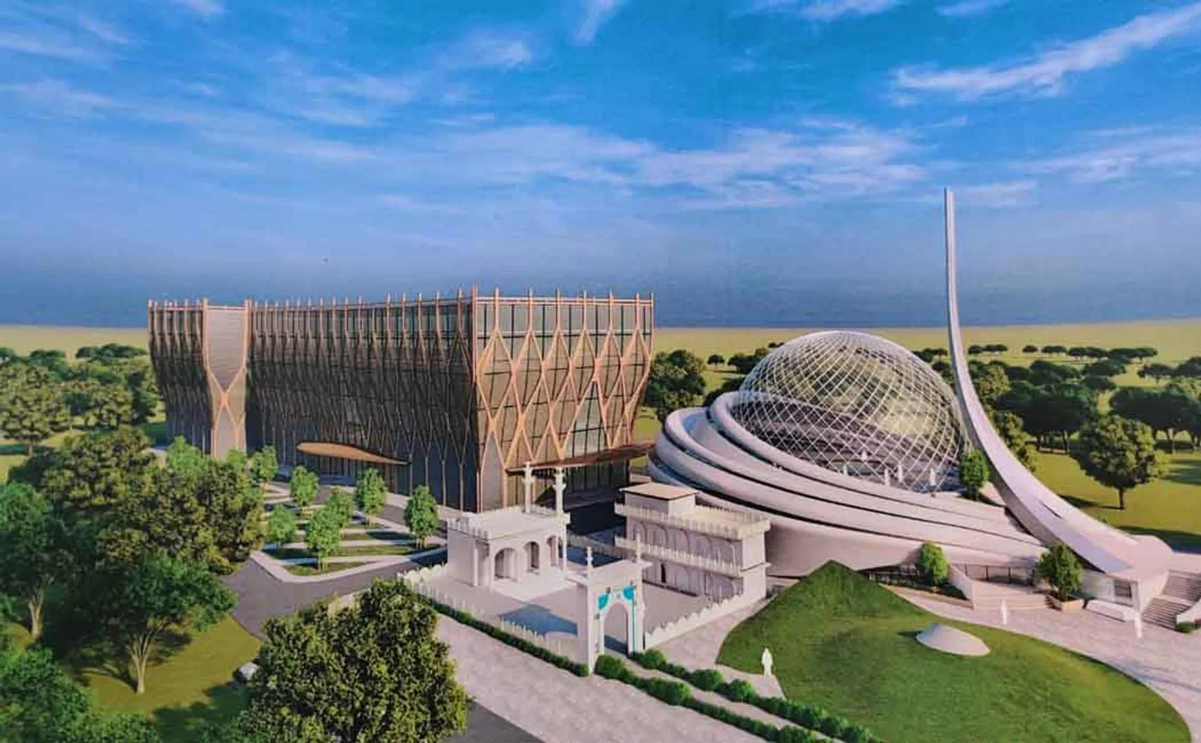 ayodhya Indo-Islamic Cultural Foundation ultra modern mosque 