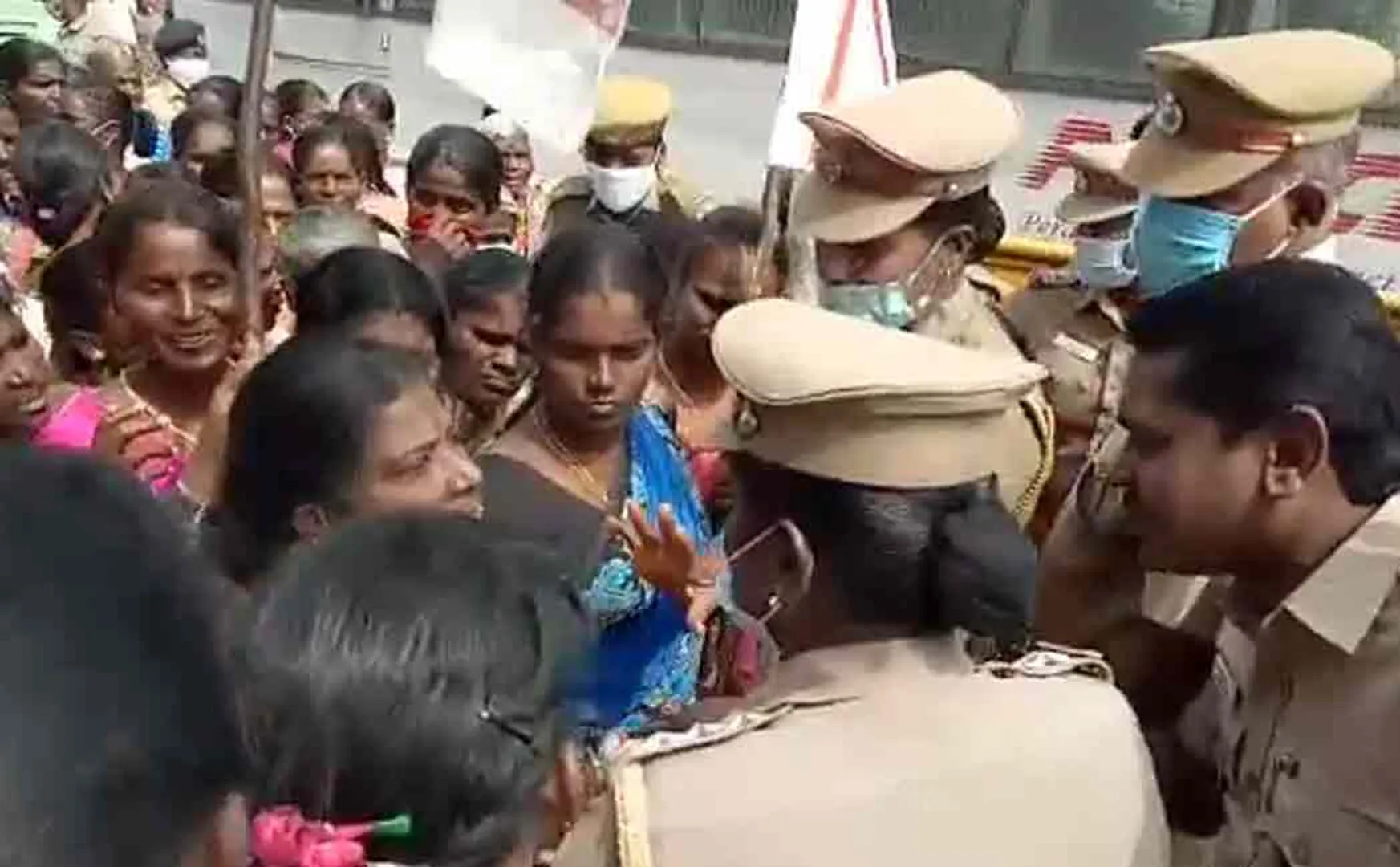 Did the DSP mock the Mather Sangam struggle?