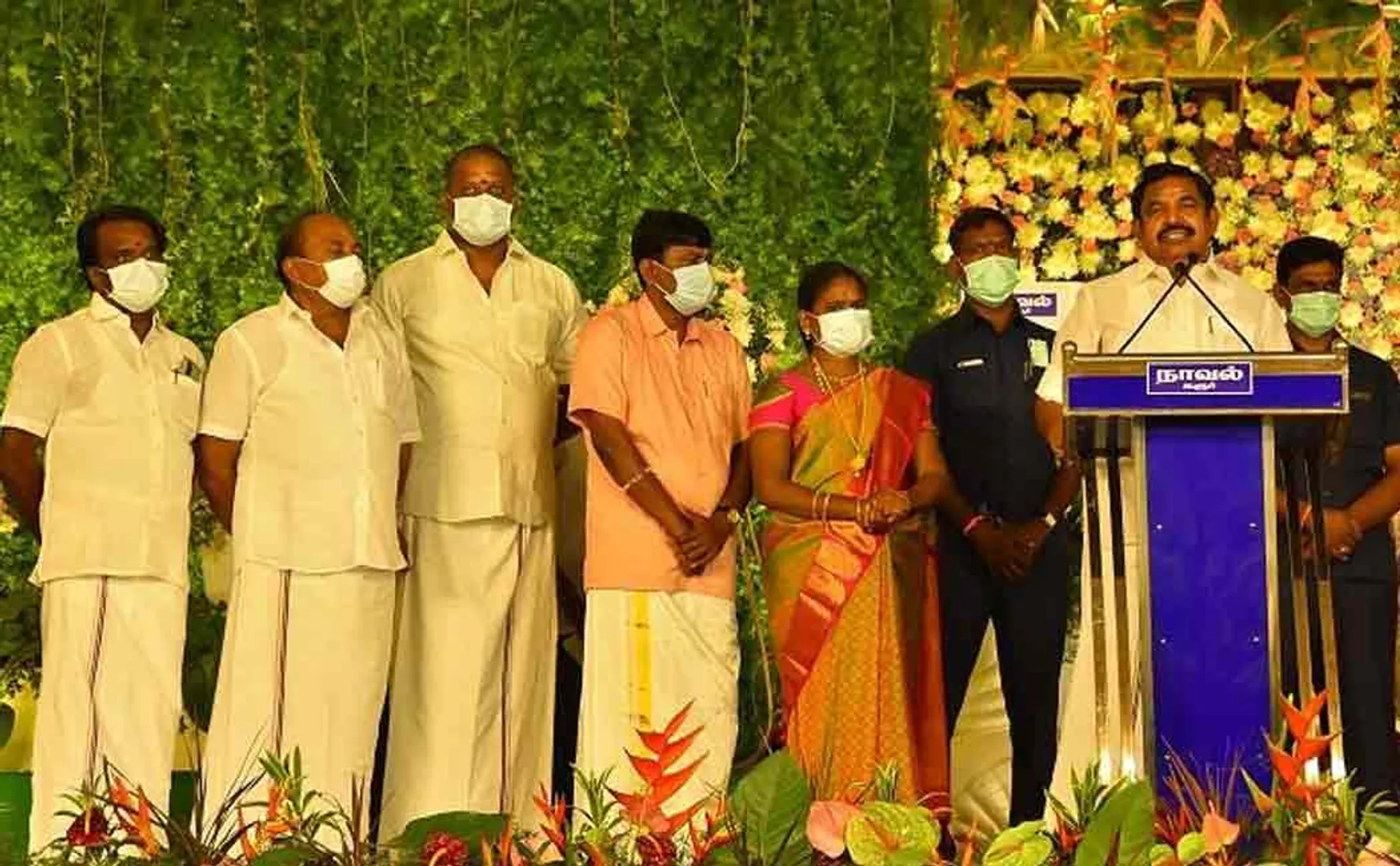 Minister’s House function; OPS who came after Palanisamy came and went ..!