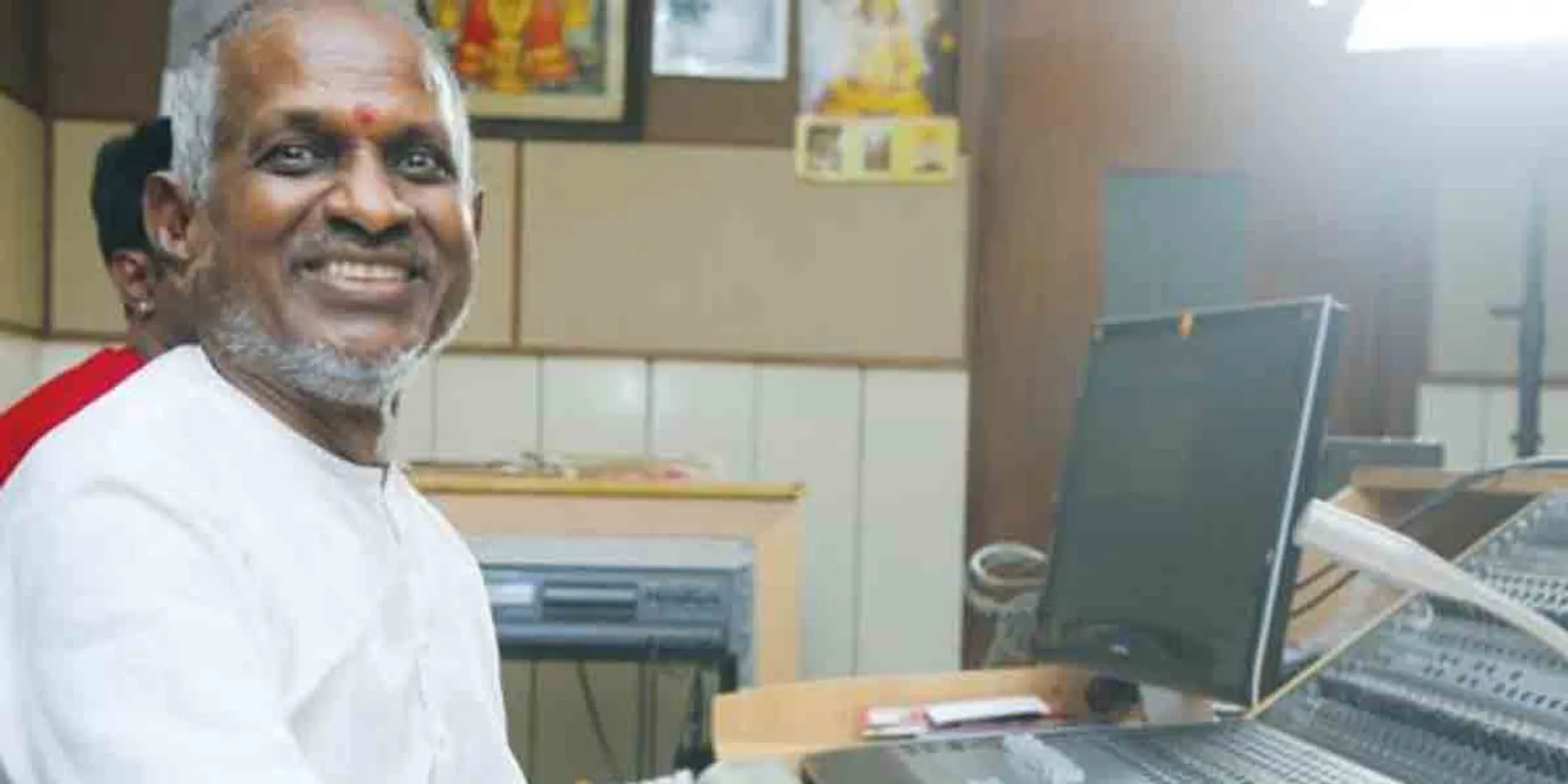Ilayaraja allowed to meditate at Prasad Studio!