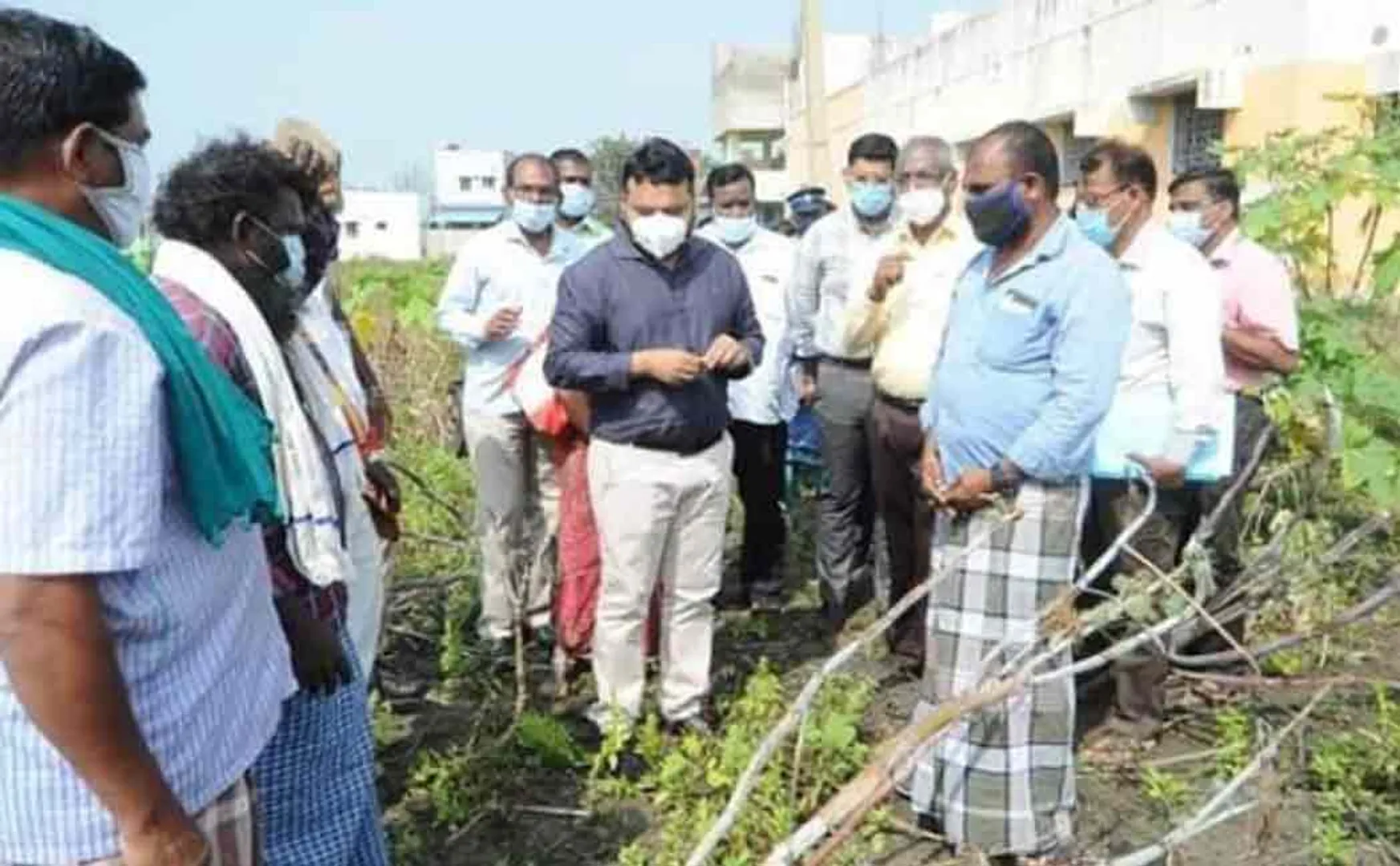 "Relief fund will be provided after the completion of the survey work" - Collector Chandrasekara Sagamuri