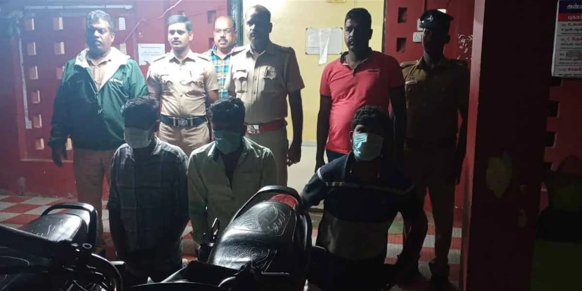 Those involved in serial vehicle theft arrested in Annamalai Nagar