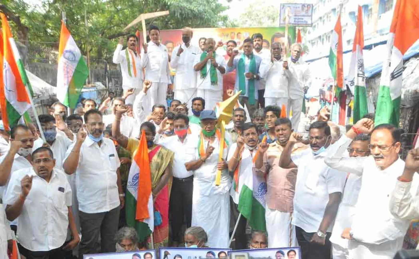 Congress  agricultural laws in Chennai