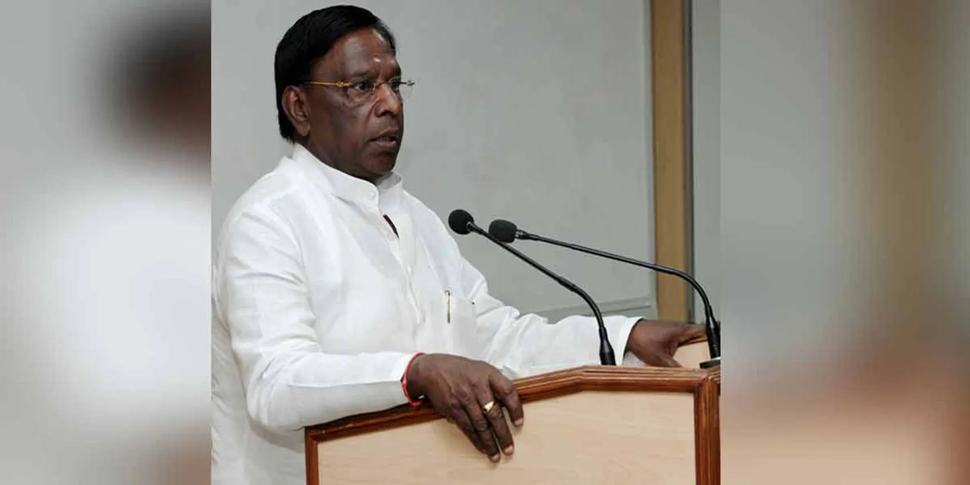 Puducherry Chief Minister Narayanasamy ready to discuss with PM?