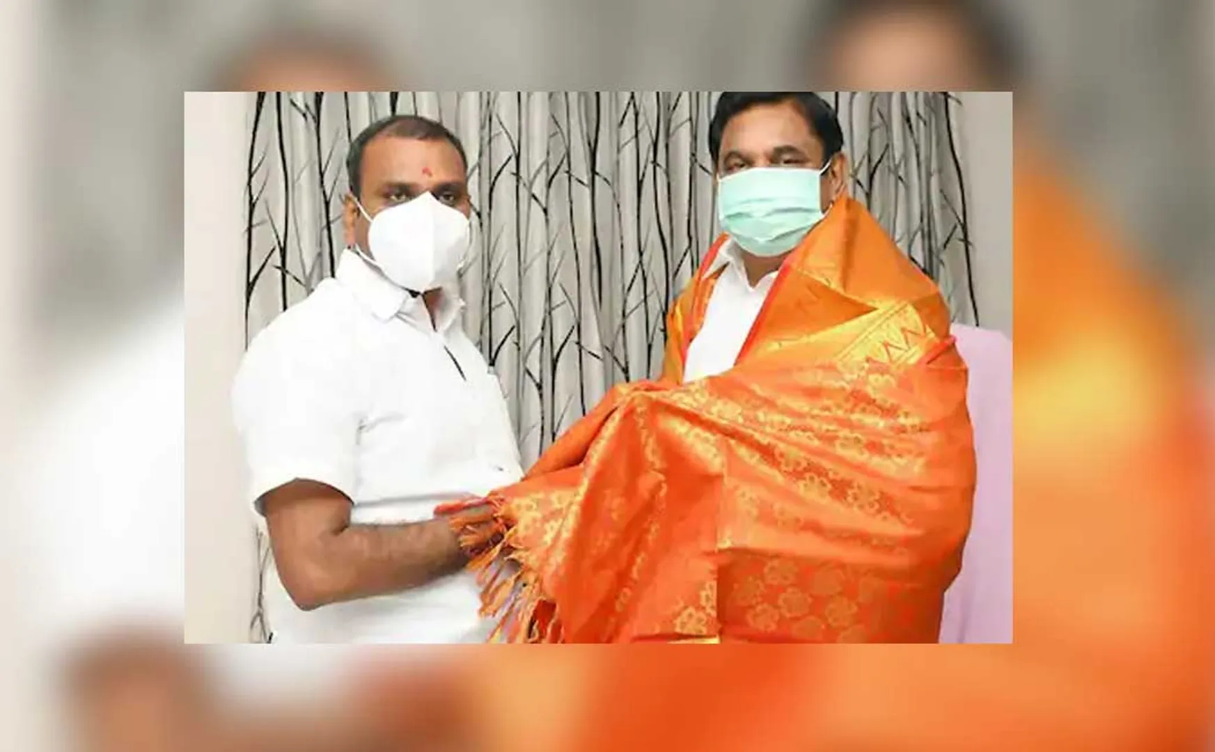 bjp leader l.murugan meet with cm palanisamy 
