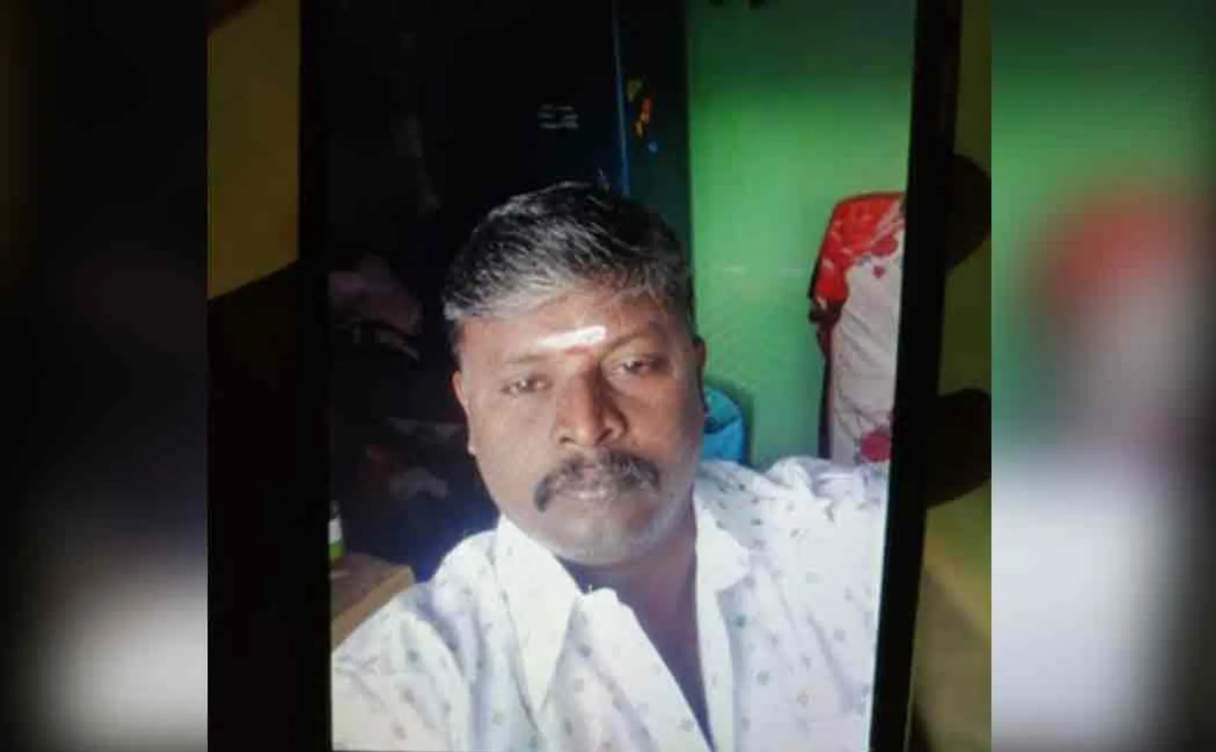 Kumbakonam tharasuram market man accident 