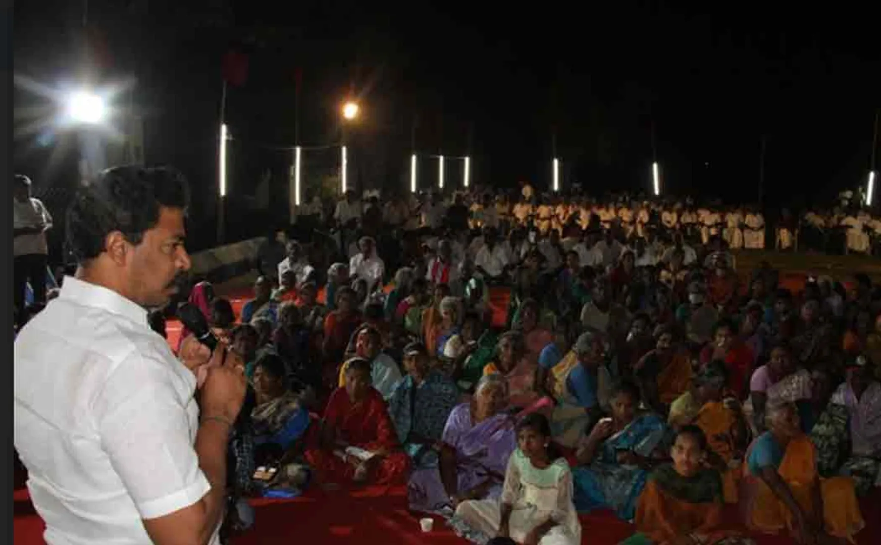 Palani MLA I.P.Senthilkumar speech at dmk gramasaba meeting 