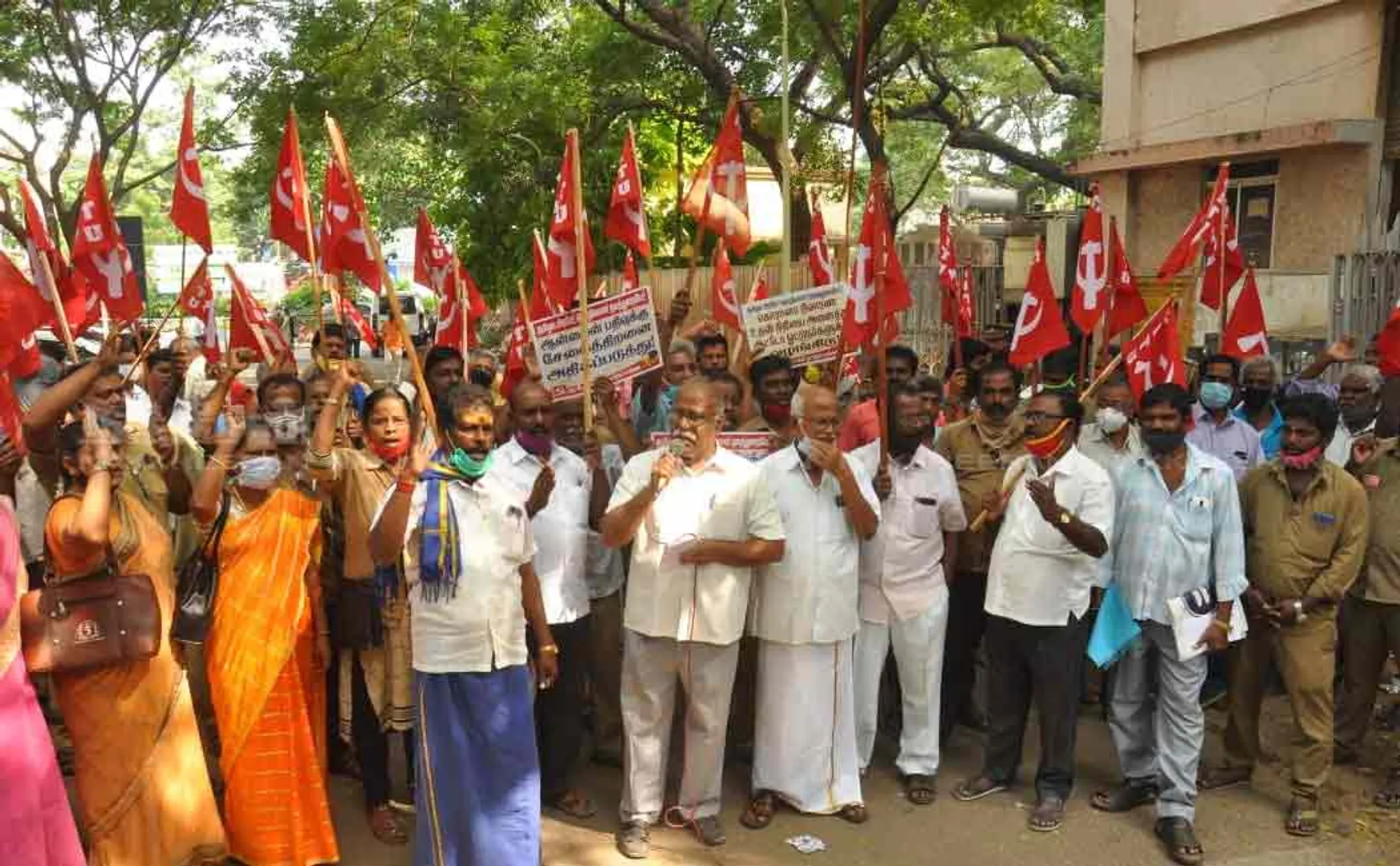 CITU in Chennai seeks repeal of labor law amendments 