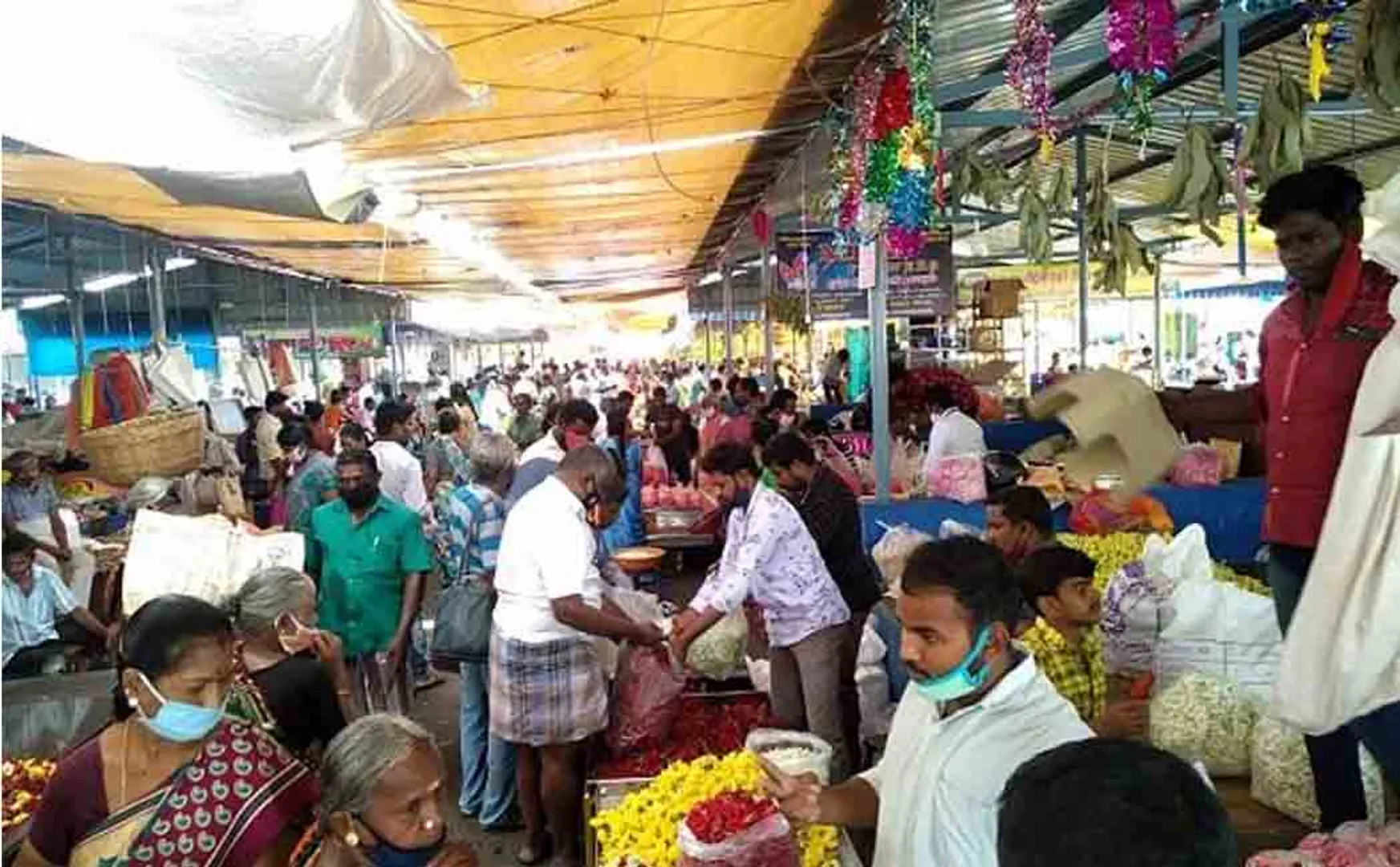 salem district market tender admk party mlas, market shops peoples 