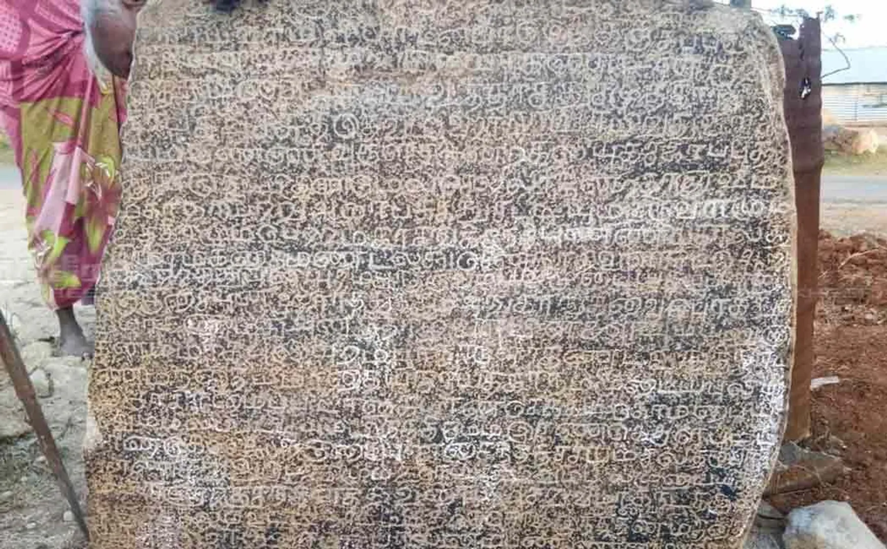 Discovery of 489 year old inscriptions and Navakanda sculptures at Ulipuram