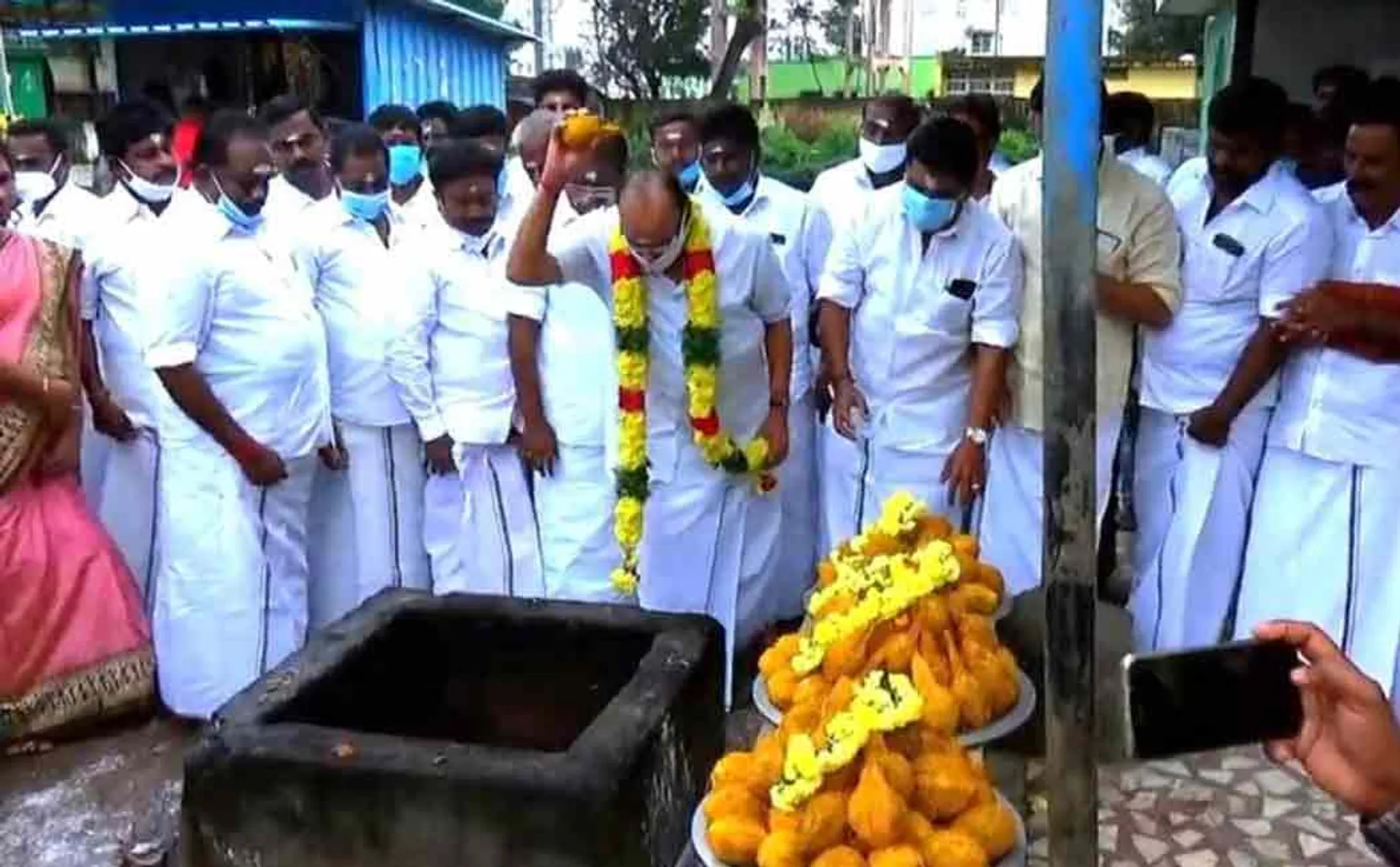Minister kamaraj affected by corona 