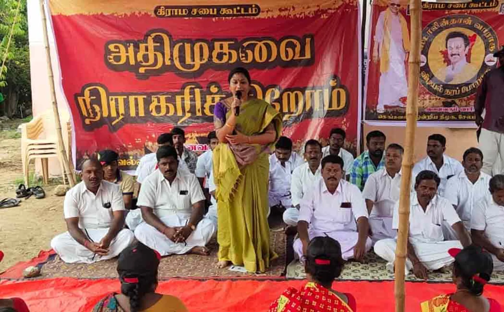 former DMK female mayor reka divyadharshini 