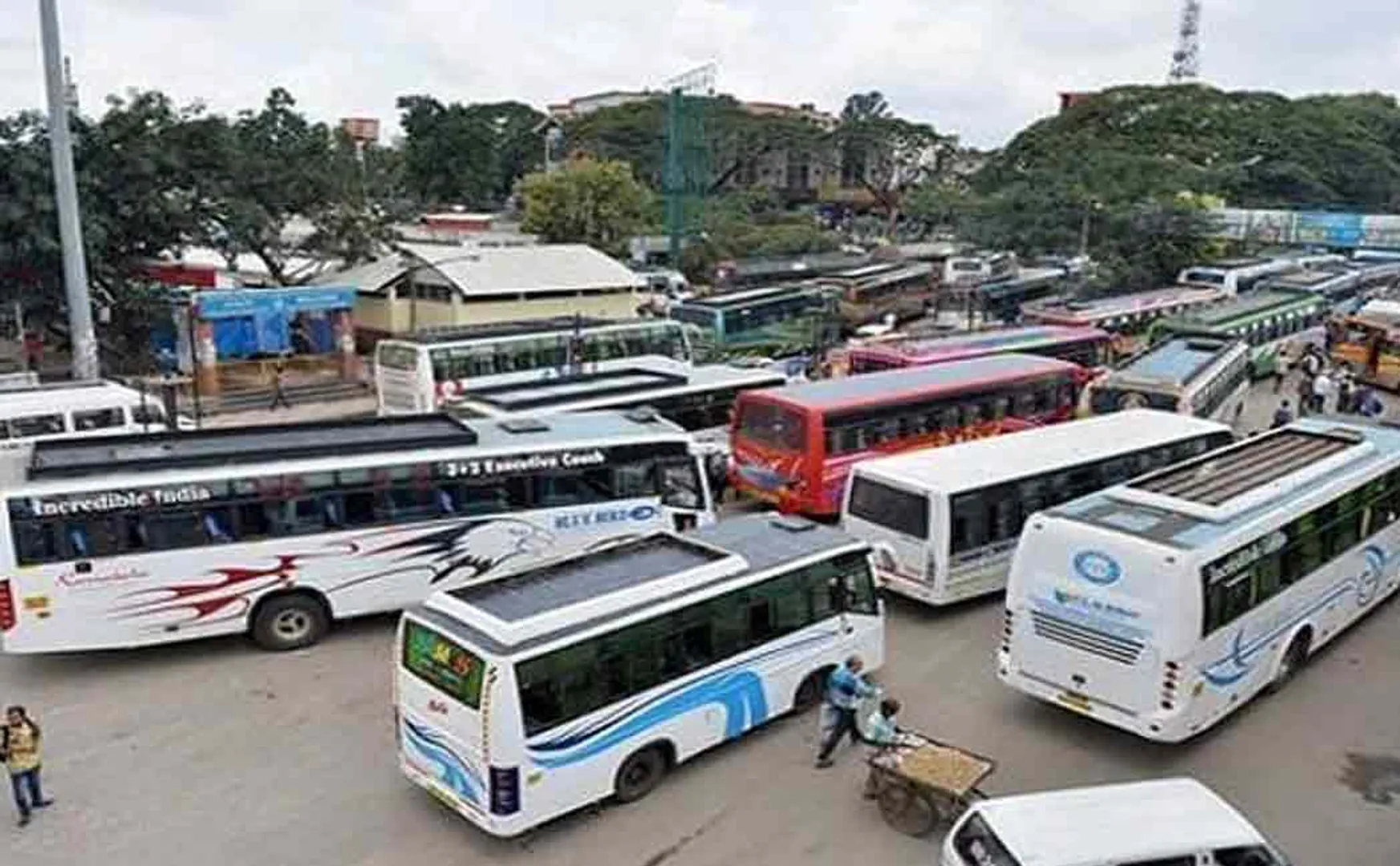 Private Omni buses' permit canceled for charging extra ..!  