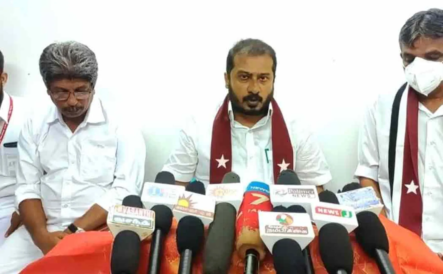 Tamimun Ansari press meet at thiruvarur district 