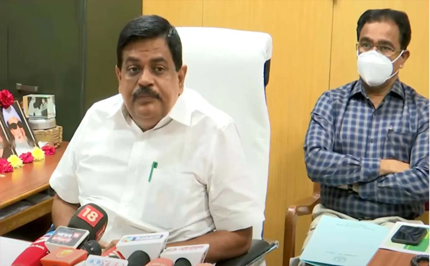 bird flu tamilnadu minister press meet at chennai 