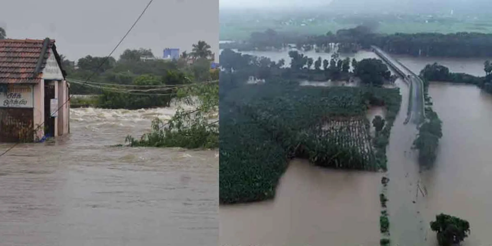 Extreme levels of flood danger were announced in at least two places.